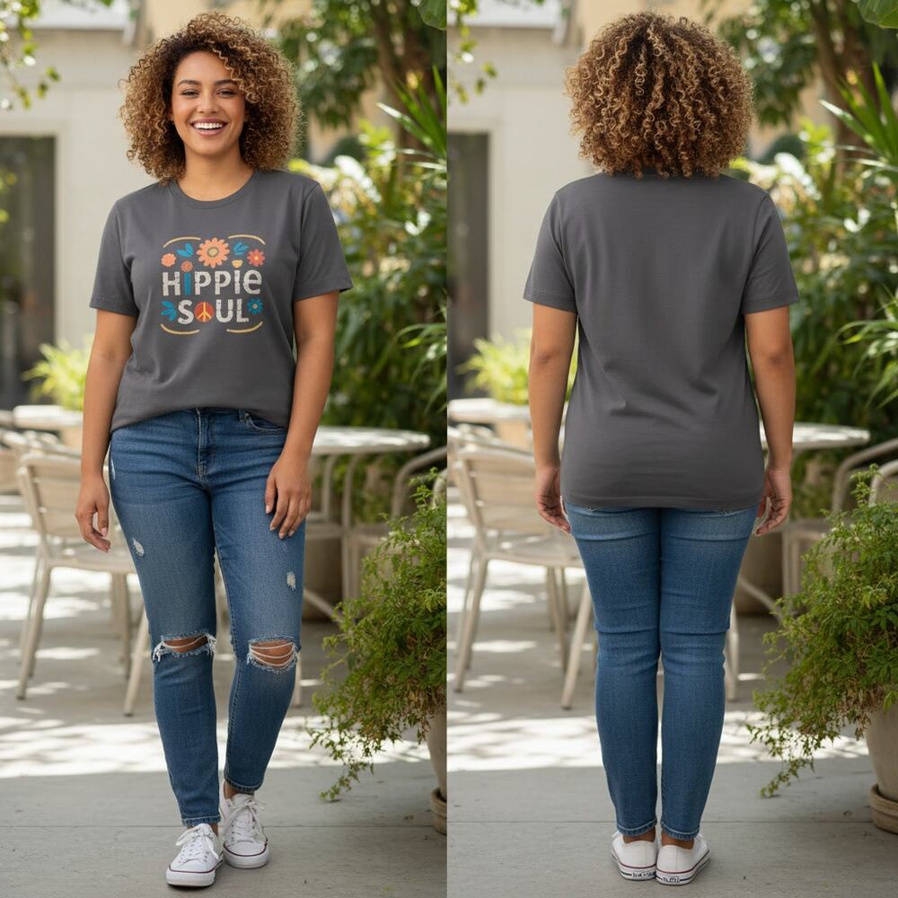 1292 - Hippie Soul T-Shirt - Size XL - NEW